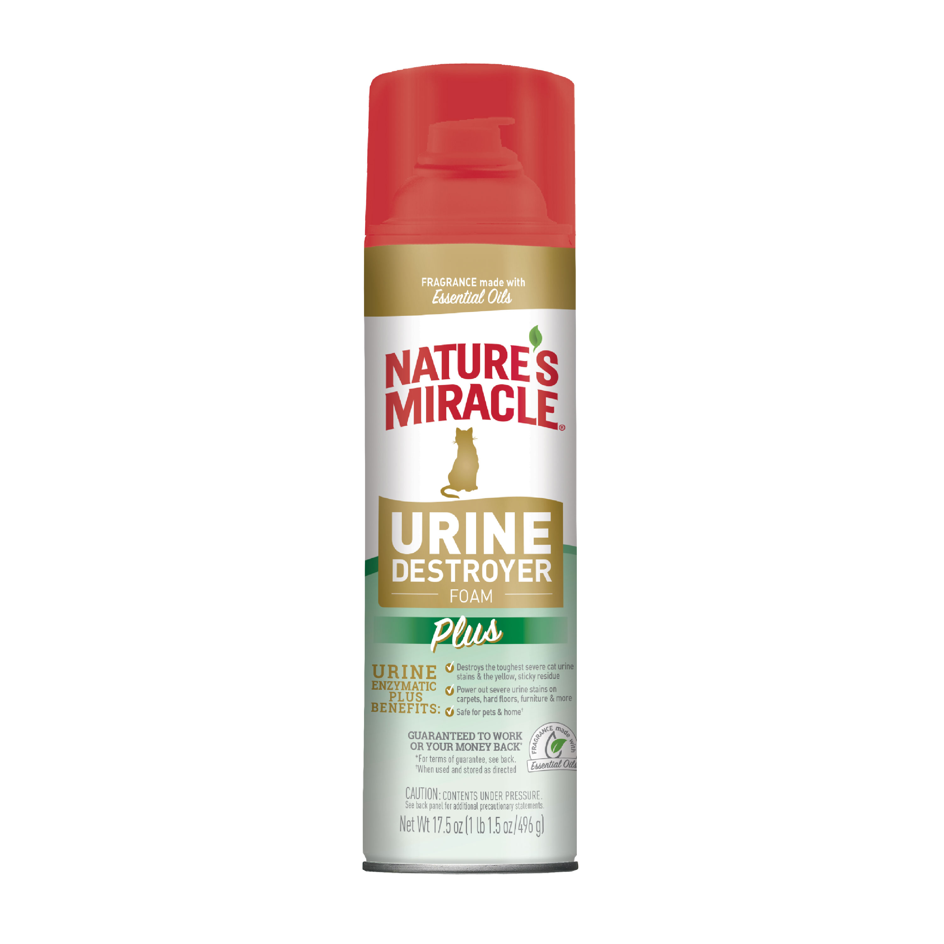 Urine Destroyer Plus Foam for Cats Nature s Miracle